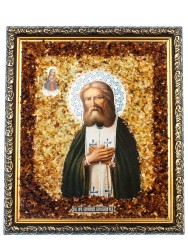 Икона Преподобный Серафим Саровский пдв-951